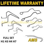 FOR PEUGEOT UNIVERSAL HEADLIGHT BULB RETAINING SPRING CLIP H1 H3 H4 H7