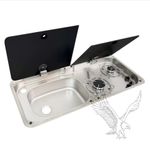 CAN FL1765 LH SINK / HOB COMBINATION, DOMETIC ALTERNATIVE FOR CAMPERVAN