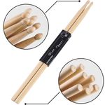 Drumsticks 5A universal style drum sticks tough wooden elegant log colour 1 Pair