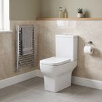 Naples Short Projection Close Coupled Toilet With Soft Close Seat & Cistern