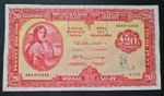 THE  IRELAND 1975  £20 LADY LAVERY (48X) BANKNOTE