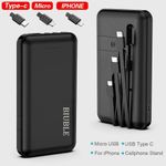 Power Bank 900000mAh Fast charger Pack USB External Battery For Mobile Phone