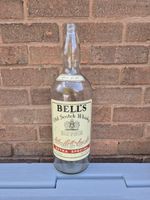 Large Vintage Empty Bells Whisky Bottle Embossed 4.5 ltr Money box Jar Bank 19"
