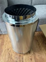 Metal Silencer 12" – Grow Room Fan Noise Reduction Duct Muffler