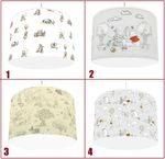 Winnie the Pooh Unisex CEILING LAMPSHADE 4 DESIGNS IN 2 SIZES 10" & 12"