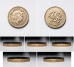 1993 Queen Elizabeth II "Pleidiol Wyf I'm Gwlad" British £1 Coin Collectors Item