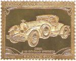 KISSEL 6-55 GOLDBUG CLASSIC CAR BERNERA ISLANDS 22k GOLD LEAF STAMP