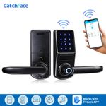 Fingerprint Electronic Door Lock with TT Lock App Smart Lock Digital Safe Keypad