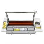 Roll Laminator Four Rollers Hot Cold Laminating Machine 220V A3+ Paper 9350T New