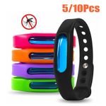 Anti Mosquito Insect & Bug Repellent Bracelet Bands Silicone Wristband 1- 10 PK