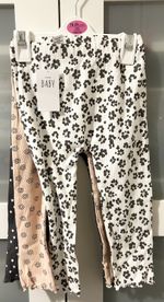 Ribbed Leggings 3 Pack 18-24 Months (George Girls) Brand New