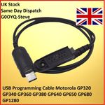 USB Programming Cable Motorola GP320 GP340 GP360 GP380 GP640 GP650 GP680 GP1280