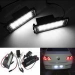 Canbus LED Licence Number Plate Light For VW Seat Ibiza 6J Leon Exeo Altea Polo