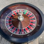 Vintage Top Table London Professional 32" Casino Roulette Wheel – Single Zero