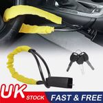 Universal Heavy Duty Anti Theft Steering Wheel Lock Security Van Car W/3 Keys