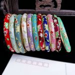 Beijing Cloisonne Bracelet Enamel Bracelet Fine Small Flower Ethnic Jewelry