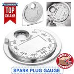 SPARK PLUG GAP ADJUSTING TOOL METRIC / IMPERIAL FEELER GAUGE Caliber Measuring.
