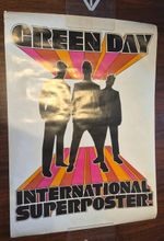 GREEN DAY INTERNATIONAL SUPERPOSTER AUTHENTIC LICENSED 2002 POSTER PYRAMID