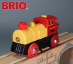 BRIO 33594 Battery Operated Powered Engine Train for Wooden Railway Set