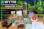 Professional Aquarium CO₂ Generator Stainless Steel Solenoid Valve  Complete Kit