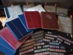 Switzerland Standing Helvetia - Modern, Used, ~ 5900 Stamps, 6 Albums