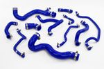 Silicone Radiator Coolant Hoses fit Vauxhall Astra VXR MK5 Zafira Pipes Blue