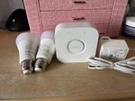 Philips Hue Hub and TWO Hue bulbs 