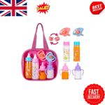 Magic Milk Bottle Baby Doll Accessories Doll Feeding Set Doll Play Sets Dummy