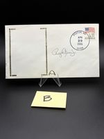 Roger Clemens Autographed 1986 World Series FDC Boston Red Sox - (B)