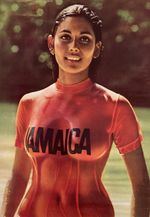 JAMAICA - Stunning 1972 Window Advertising Poster - 12"x8" reprint