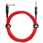 JuicEBitz® Guitar Lead Electric/Bass/Acoustic Angled Straight Jack Cable 6.35mm
