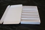 Storage Box for 7 x 00 gauge coaches. Acid Free. Blank Boxes no Art work.