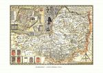 Old Map of Somerset - Antique Reproduction - A3 unframed - Ideal gift