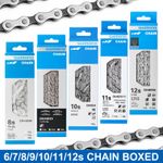 For Shimano 6/7/8/9/10/11 Speed Chain HG54/701/95 Deore MTB Road Bike 116 Link