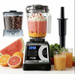 SPZTJK High Speed Blender, 2 in 1 Blender 1600W, 6 Functions, 10 Speeds, 3L Jar
