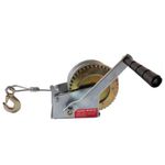 NEW 1200LB HAND WINCH BOAT MARINE TRAILER 65FT MANUAL WITH RATCHET GRIP HANDLE