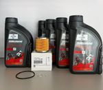 GENUINE BMW MOTORRAD R 1300 GS MOTORCYCLE OIL FILTER, WASHERS & 5LTRS 5w40 OIL