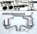 STAINLESS STEEL EXHAUST CATBACK SYSTEM for BMW MINI COOPER S R53 2002-2006