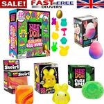 NeeDoh Easter Golden Egg Hunt Mystery (10 Squishy Surprises!) Toy Gift UK