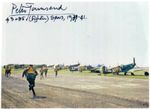 PETER TOWNSEND Signed 'Scramble' Photograph World War 2 RAF Pilot 7"x5" reprint