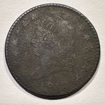 1812 Classic Head Large Cent Sharp Details Obverse Corroded Great Reverse Type