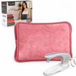 ELECTRIC RECHARGEABLE HOT WATER BOTTLE BED HAND WARMER MASSAGING HEAT PAD