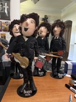 The Beatles Forever Applause Dolls 1987 w/Instruments, Tags & Stands