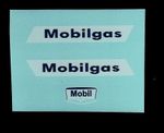 MATCHBOX TRANSFERS/DECALS - M8 MOBILGAS TANKER