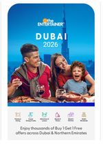 The Entertainer Dubai 2026- 10 day membership