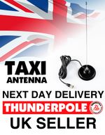 Thunderpole Taxi Radio Antenna Mag Kit |  VHF Whip Aerial Mag 4m lead BNC Plug