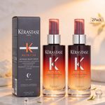 2Pack Kerastase Nutritive 8H Magic Night Serum 90ml Hair Care UK