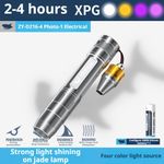 4-In-1 Jade Light UV 365nm Rechargeable Emerald Gems Amber- J5E9