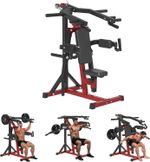 3-in-1 Deltoid & Shoulder Press Machine, Shoulder Training Home Gym