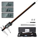 Digital Caliper 12 Inch, Stainless Steel Caliper Measuring Tool with Large LCD S